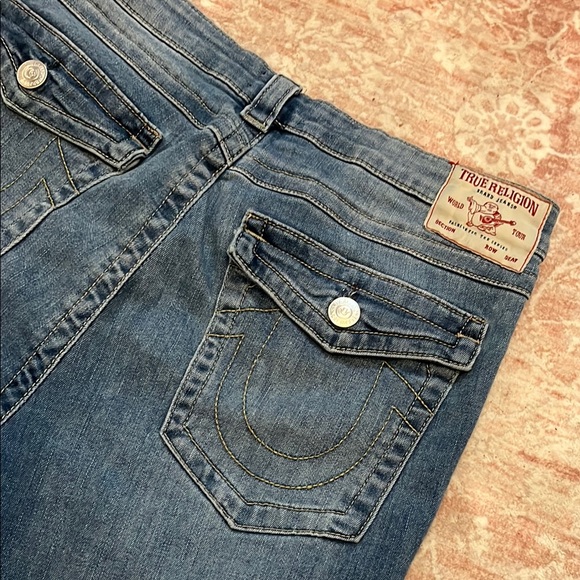 Joey Blue Flare Jeans - Picture 4 of 5